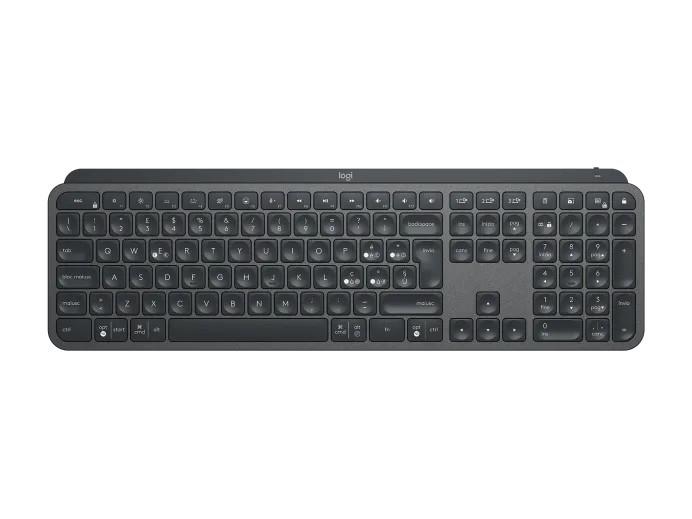 Logitech MX Keys безжична клавиатура графит артикул 920-010251