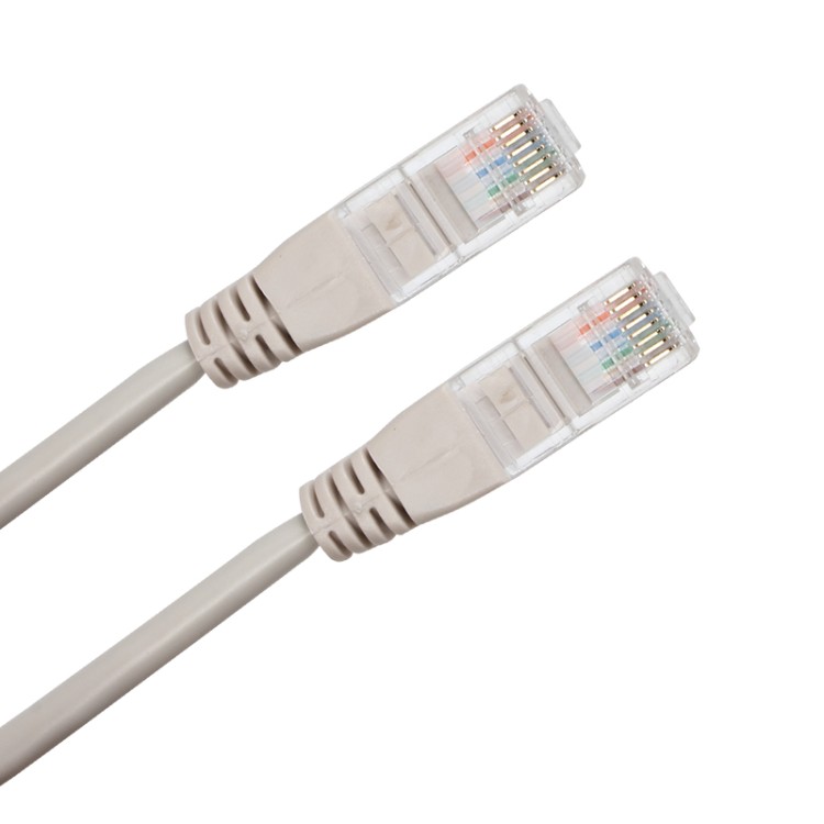 мрежови кабел LAN UTP Cat. 5e 1 метър сив артикул NP512B-1m