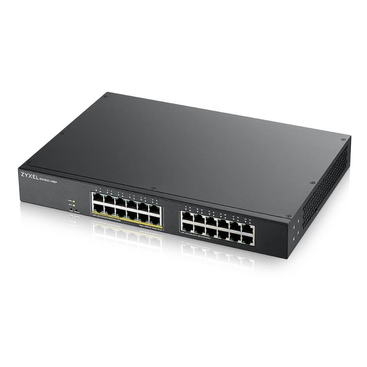 ZyXEL GS1900-24 24-port GbE L2 комутатор артикул GS1900-24EP-EU0101F