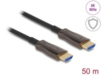 HDMI към HDMI 8K оптичен кабел 48Gbps 50 метра Delock