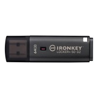 Kingston IronKey Locker+ 50 G2 64GB USB 3.2 флаш памет