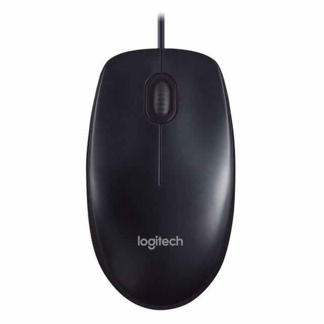 Logitech M90 USB мишка черен артикул 910-001793