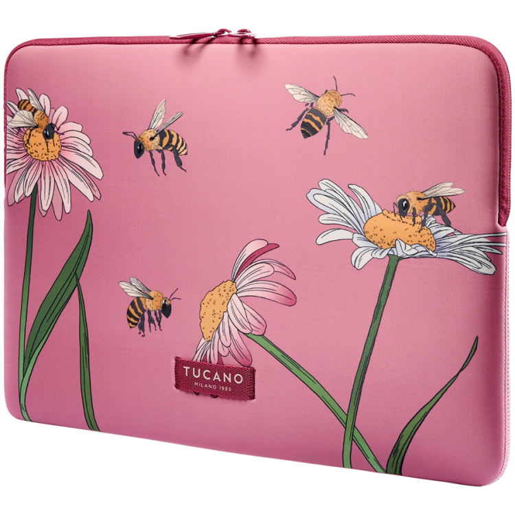 Tucano Schizzo Sleeve 14" калъф за лаптоп розов артикул BFSCZMB15-BEES-PK Tucano Schizzo Sleeve 14" калъф за лаптоп розов артикул BFSCZMB15-BEES-PK