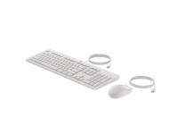 HP 225 Wired Mouse and Keyboard Combo G2 Cashmere White ENG клавиатура и мишка бял