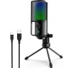 FIFINE K669 PRO2 RGB настолен микрофон черен артикул FIFINE-K669PRO2
