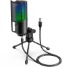 FIFINE K669 PRO2 RGB настолен микрофон черен артикул FIFINE-K669PRO2