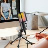 FIFINE K669 PRO2 RGB настолен микрофон черен артикул FIFINE-K669PRO2