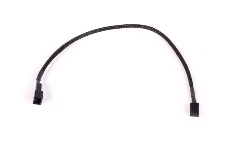 Alphacool fan cable 3-Pin to 3-Pin extension 30cm артикул 18686