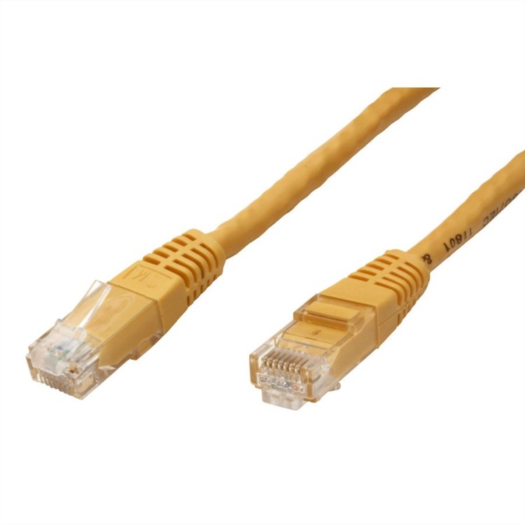 мрежови кабел LAN UTP Patch Cat. 6 Class E 10 метра жълт мрежови кабел LAN UTP Patch Cat. 6 Class E 1 метър жълт артикул 21.99.1532
