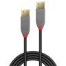 LINDY Кабел USB 3.2, Type A-A, M/M, Anthra Line, черен, 2.0 м LNY-36752 артикул LNY-36752