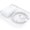 USB PZX P56 2xPD Charge 35W Зарядно + кабел Type-C to Type-C артикул 22423