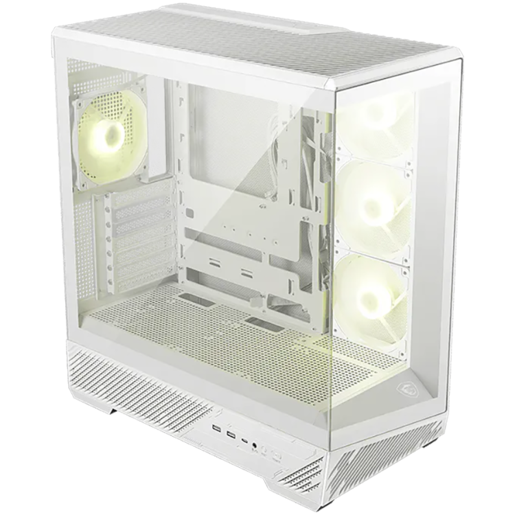 MSI MAG PANO 130R PZ кутия за компютър бял артикул MAG_PANO_130R_PZ_WHITE