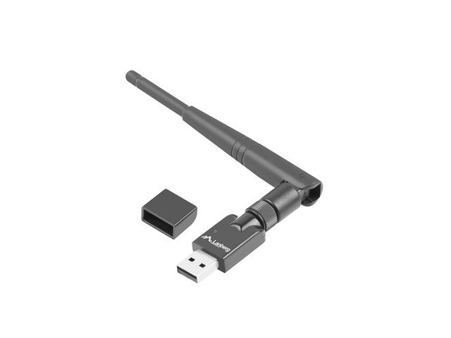 Lanberg N150 Wireless адаптер артикул NC-0150-WE