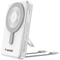Verbatim Power Bank Magnetic Wireless 10000 mAh външна батерия сребрист