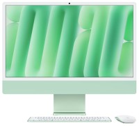 Apple iMac 24 M4 8 Core CPU, 8 Core GPU 16GB 256SSD Green All in One всичко в едно