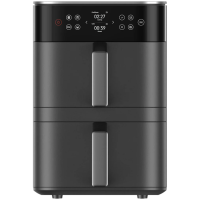 Xiaomi Dual Zone Air Fryer 12L фритюрник с горещ въздух черен