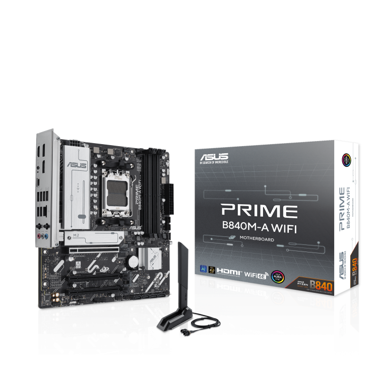 Asus Prime B840M-A Wi-Fi mATX дънна платка артикул 90MB1J20-M0EAY0 Asus Prime B840M-A Wi-Fi mATX дънна платка артикул 90MB1J20-M0EAY0