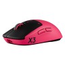 Logitech G PRO X3 SUPERSTRIKE - безжична геймърска мишка Magenta Eclipse с Haptic Trigger артикул 910-007827