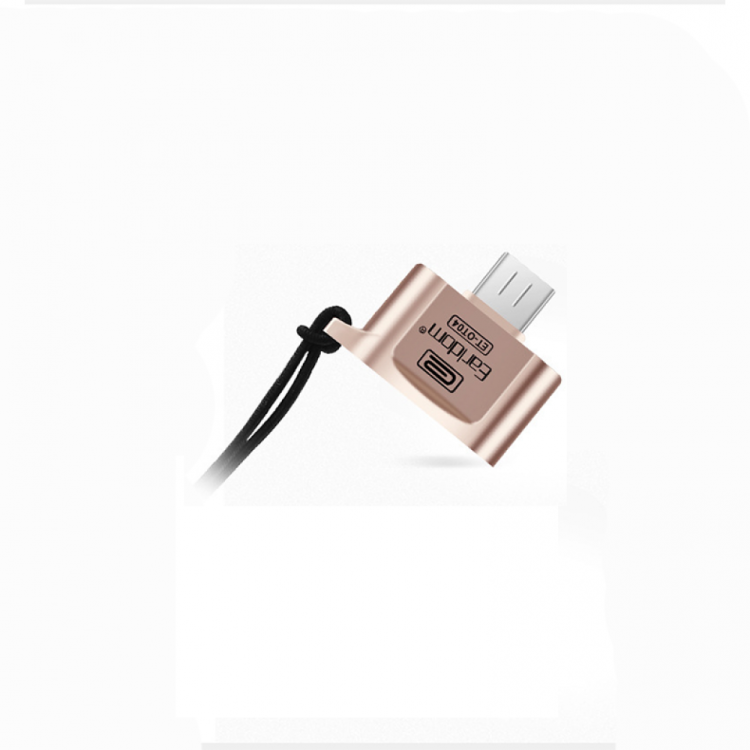Преходник USB F към Micro USB M златист артикул 14873