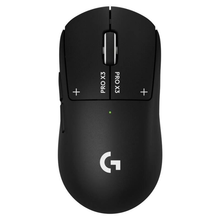 Logitech G PRO X3 SUPERSTRIKE - безжична геймърска мишка Midnight Black 8K артикул 910-007878