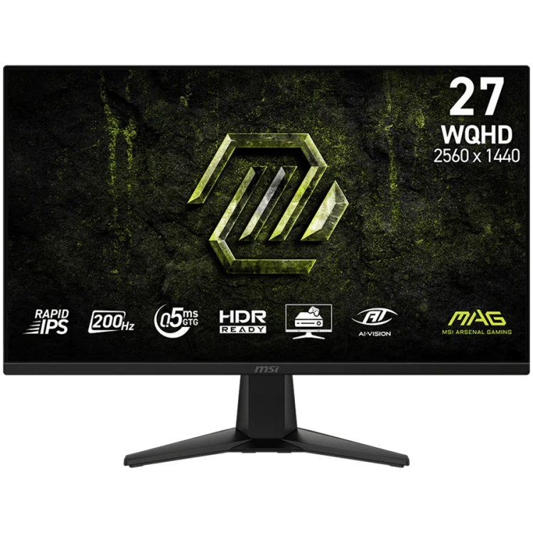 MSI MAG 275F E20 27" IPS 200Hz 0.5ms монитор черен артикул MAG_275F_E20