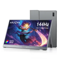 Arzopa Z1FC 16.1" IPS 144Hz портативен монитор черен