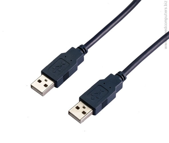 Кабел USB 2.0 AM / AM Black  CU203-B 2 метра артикул CU203-B-2m