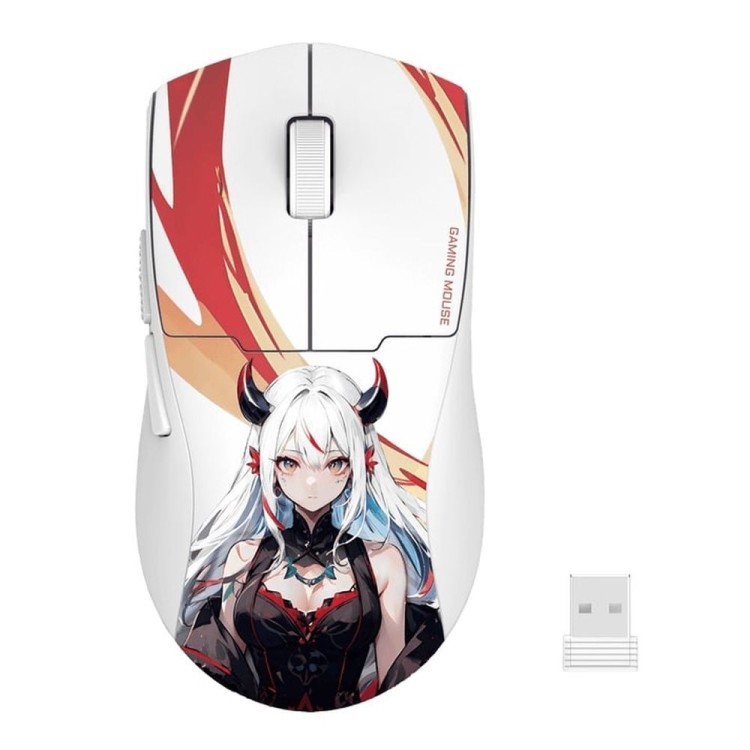 Redragon K1ng Max Anime M918AKG-PRO геймърска мишка бял артикул M918AKG-PRO