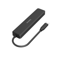USB хъб Hama 5 порта черен