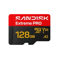 SanDisk Extreme Pro uSD microSDXC 128GB U3 V30 UHS-I карта памет SanDisk Extreme Pro uSD microSDXC 128GB U3 V30 UHS-I карта памет
