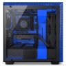 NZXT H700i Smart Matte черен/син кутия за компютър артикул NZXT-CASE-H700W-BL
