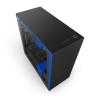 NZXT H700i Smart Matte черен/син кутия за компютър артикул NZXT-CASE-H700W-BL
