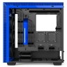 NZXT H700i Smart Matte черен/син кутия за компютър артикул NZXT-CASE-H700W-BL