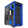 NZXT H700i Smart Matte черен/син кутия за компютър артикул NZXT-CASE-H700W-BL