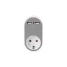 DIGITUS DA-70617 Зарядно, 2 USB порта, шуко контакт, 5V / 2.1 А артикул DA-70617