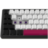 LORGAR KBP70MW, Wireless + Bluetooth 65% Mechanical Gaming Keyboard Pro, Black, EN layout геймърска клавиатура артикул LRG-KBP70MW-BK-US
