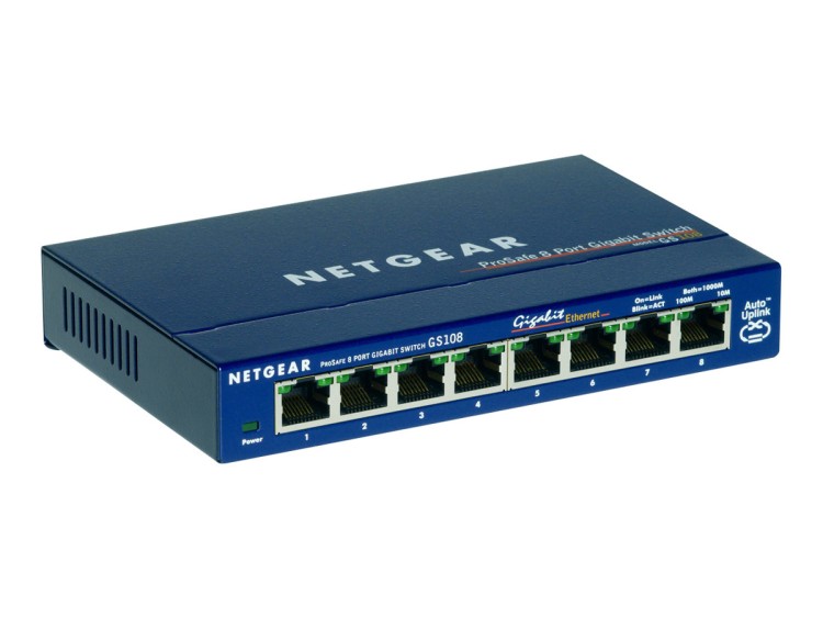 Netgear GS108GE 8-портов суич артикул GS108GE