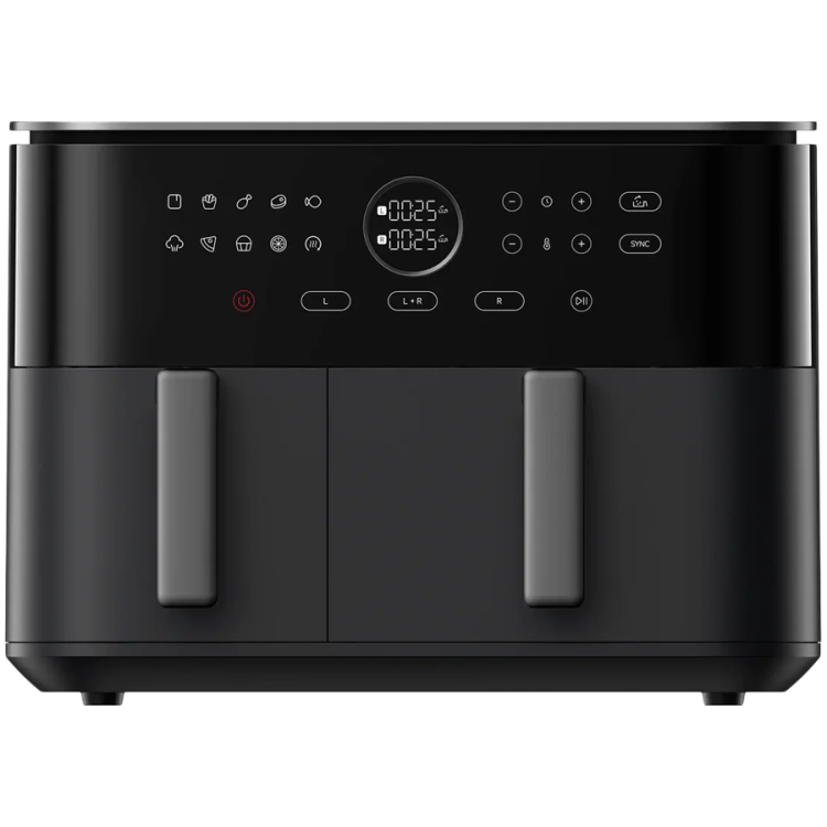 Xiaomi Dual Zone Air Fryer 10L фритюрник с горещ въздух черен артикул BHR07SGEU