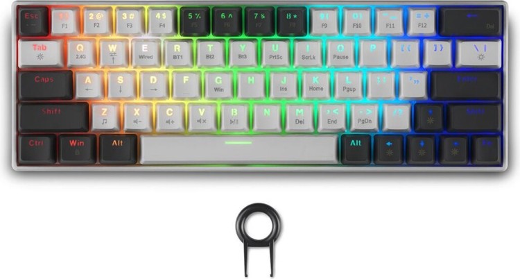 Spartan Gear Pegasus 2 RGB геймърска клавиатура сив артикул SG-085612 Spartan Gear Pegasus 2 RGB геймърска клавиатура сив артикул SG-085612