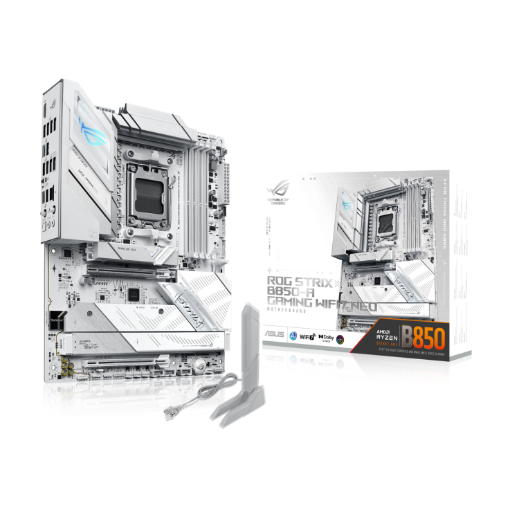 Asus Rog Strix B850-A Gaming W-Fi7 Neo ATX дънна платка артикул 90MB1P10-M0EAY0 Asus Rog Strix B850-A Gaming W-Fi7 Neo ATX дънна платка артикул 90MB1P10-M0EAY0