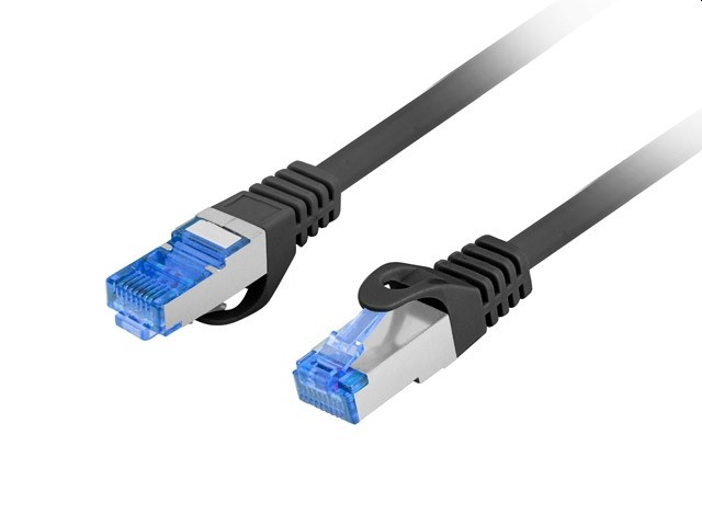 мрежови кабел Lanberg FTP cat.6A 0.5 метра артикул PCF6A-10CC-0050-BK мрежови кабел Lanberg FTP cat.6A 0.5 метра артикул PCF6A-10CC-0050-BK