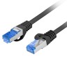мрежови кабел Lanberg FTP cat.6A 0.5 метра артикул PCF6A-10CC-0050-BK мрежови кабел Lanberg FTP cat.6A 0.5 метра артикул PCF6A-10CC-0050-BK