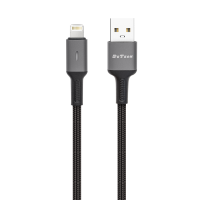 DeTech DE-C39i USB към Lightning кабел 1 метър черен DeTech DE-C39i USB към Lightning кабел 1 метър черен