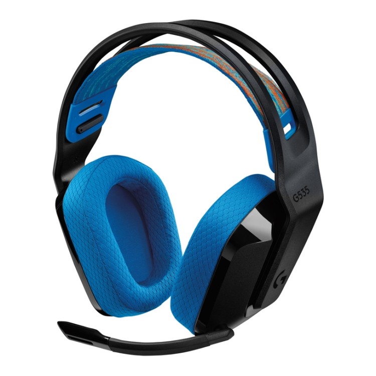 Logitech G535 Lightspeed PS5/PS4/PC/Mac безжични геймърски слушалки артикул 939-002219