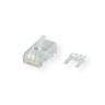 ROLINE 21.17.3062 Cat.6 RJ-45 накрайник, UTP, за едножилен кабел, с инсърт, 10 бр. артикул 21.17.3062