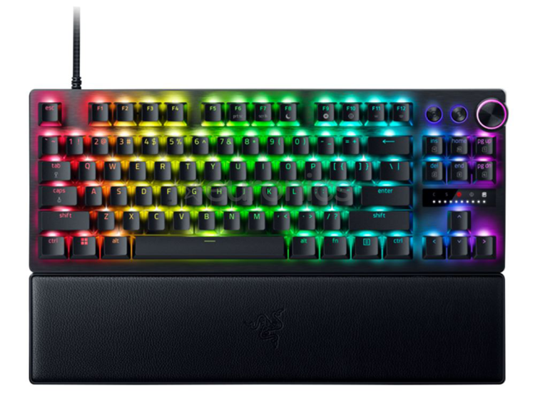 Razer Huntsman V3 Pro Tenkeyless геймърска механична клавиатура артикул RZ03-04980100-R3M1