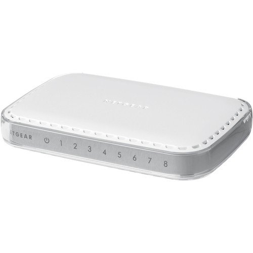  Netgear GS608, 8 x 10/100/1000 Platinum Gigabit Суич артикул GS608-400PES