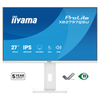 IIYAMA ProLite XB2797QSU-W1 27″ QHD IPS 75Hz монитор бял IIYAMA ProLite XB2797QSU-W1 27″ QHD IPS 75Hz монитор бял