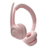 Logitech Zone 300 безжични слушалки розов