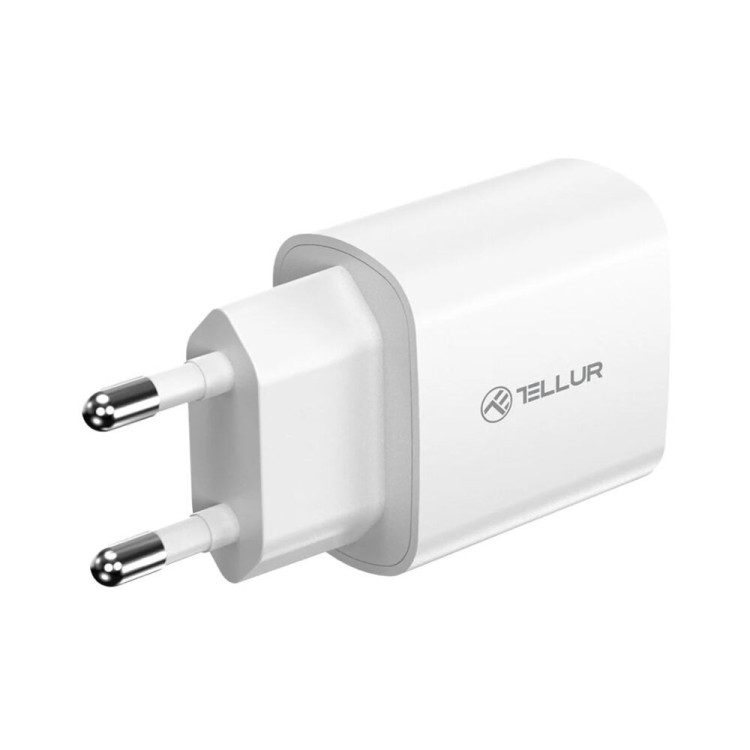 Tellur PD 3.0 20W зарядно устройство бял артикул TLL151421